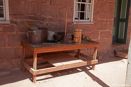 Pipe Springs National Monument Wnisor Castle Butter Churn